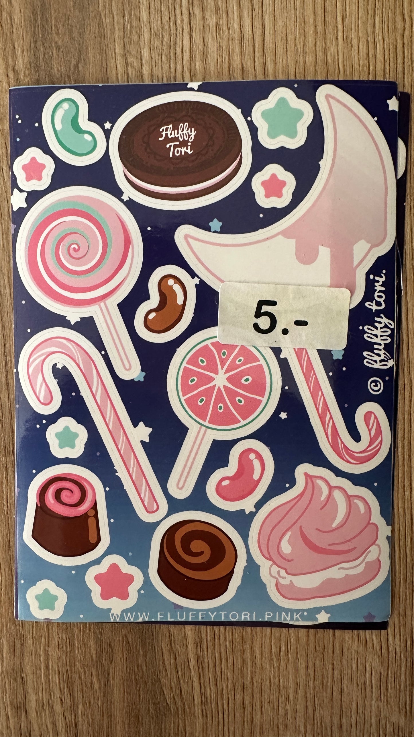 Sweet Chocolate Journey Sticker Sheet