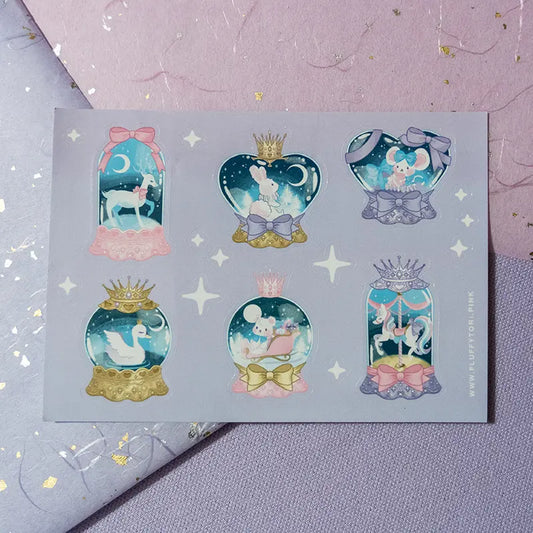 Sticker Sheet Special Little Snowglobe